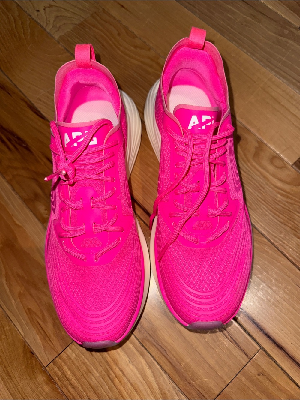 APL Women's Neon Pink Athletic Sneakers